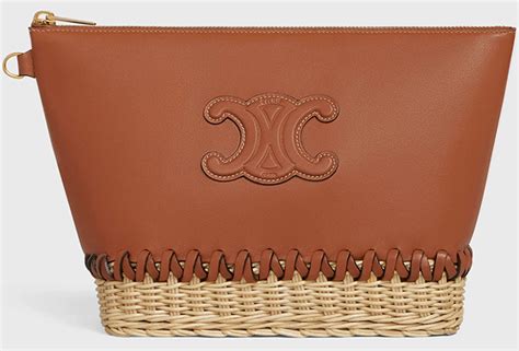 celine triomphe wicker bag|TRIOMPHE .